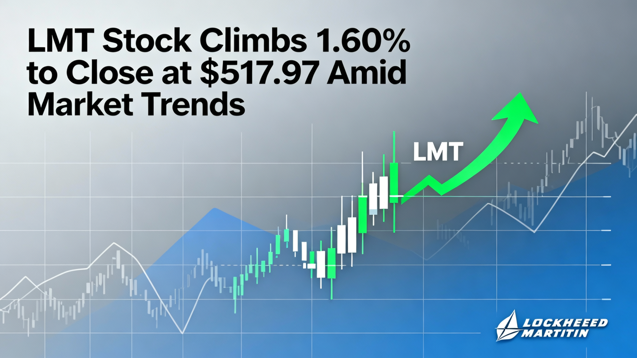 LMT Stock Climbs 1.60% to Close at $517.97 Amid Market Trends
