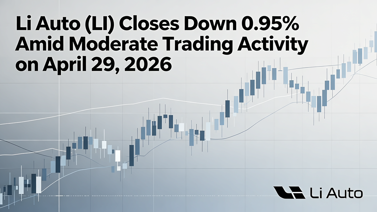 Li Auto (LI) Closes Down 0.95% Amid Moderate Trading Activity on April 29, 2026