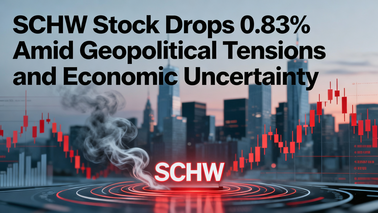 SCHW Stock Drops 0.83% Amid Geopolitical Tensions and Economic Uncertainty