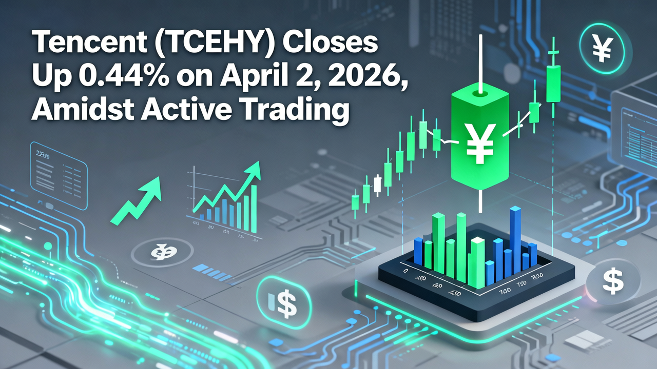 Tencent (TCEHY) Closes Up 0.44% on April 2, 2026, Amidst Active Trading
