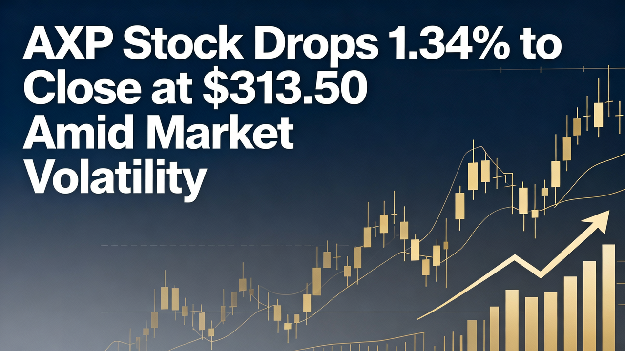 AXP Stock Drops 1.34% to Close at $313.50 Amid Market Volatility
