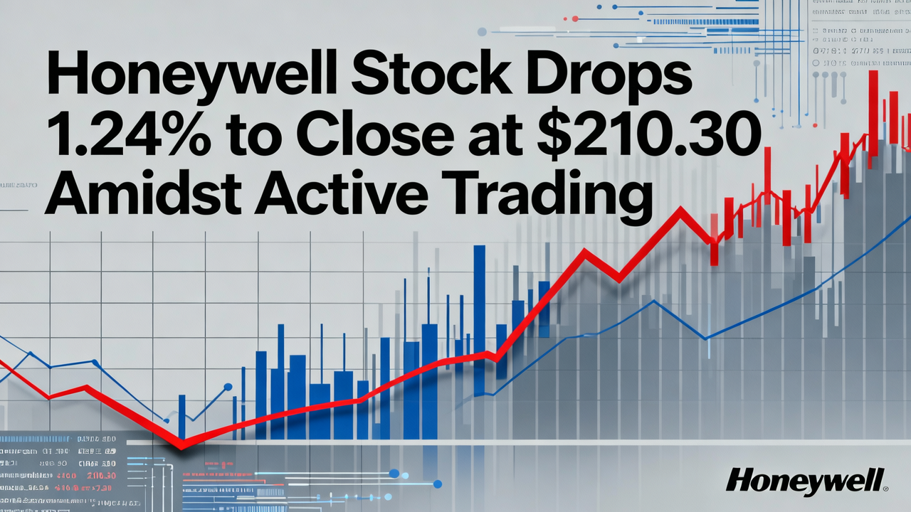 Honeywell Stock Drops 1.24% to Close at $210.30 Amidst Active Trading