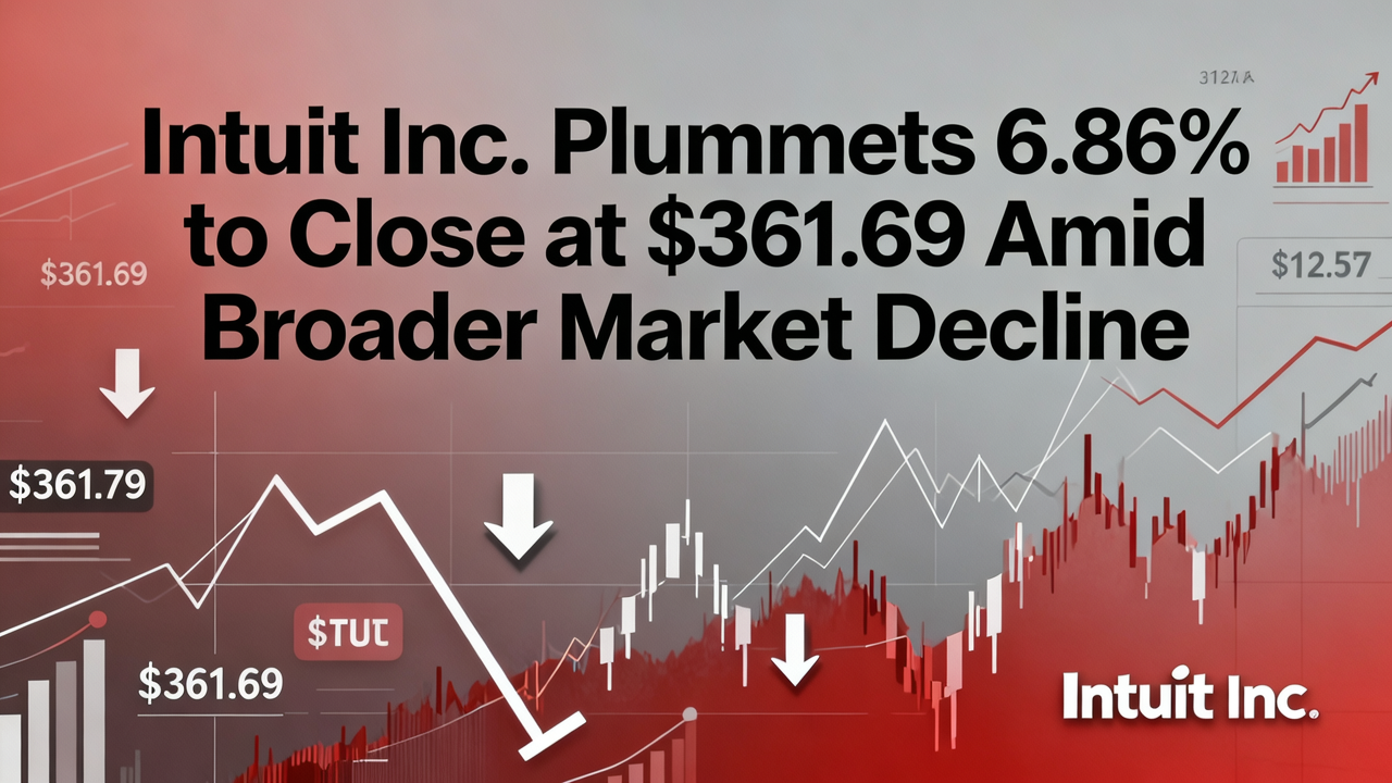 Intuit Inc. Plummets 6.86% to Close at $361.69 Amid Broader Market Decline