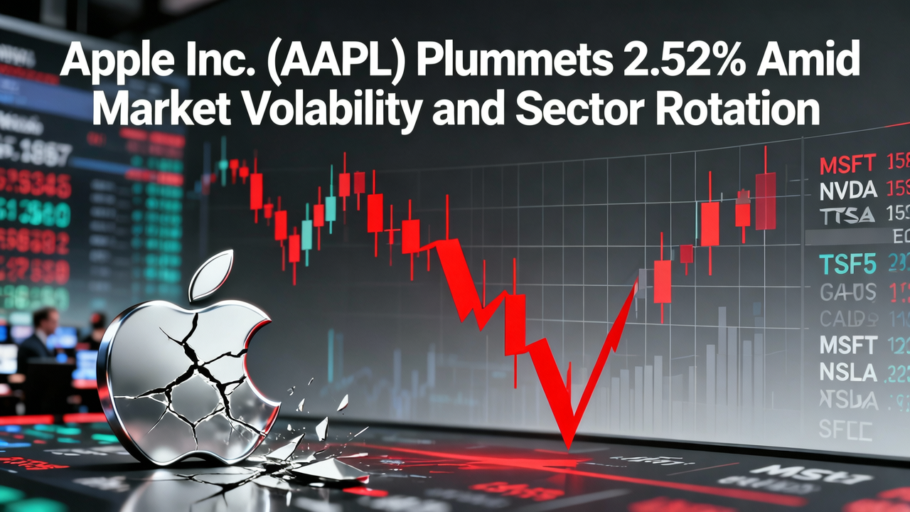 Apple Inc. (AAPL) Plummets 2.52% Amid Market Volatility and Sector Rotation