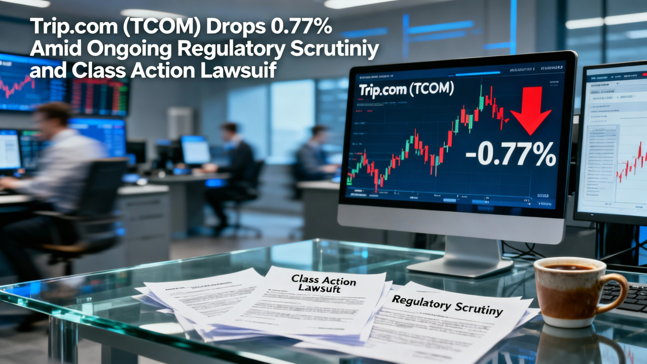 Trip.com (TCOM) Drops 0.77% Amid Ongoing Regulatory Scrutiny and Class Action Lawsuit
