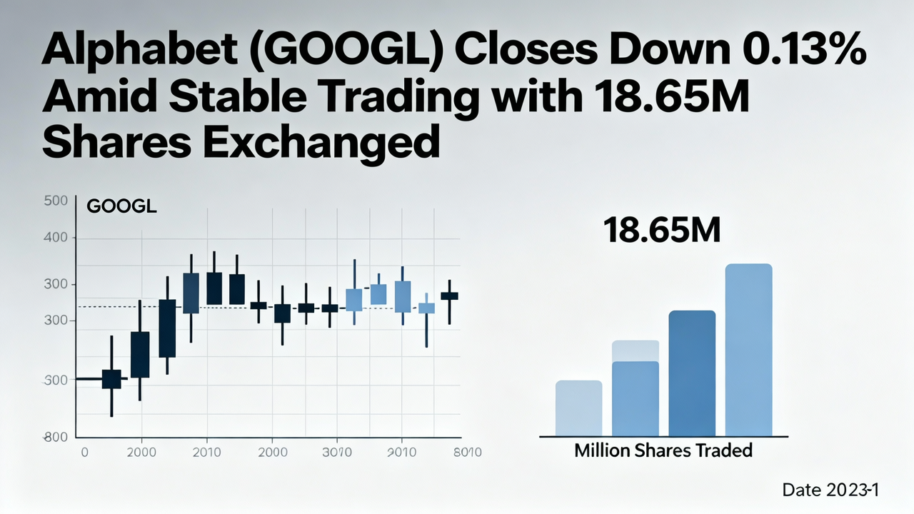 Alphabet (GOOGL) Closes Down 0.13% Amid Stable Trading with 18.65M Shares Exchanged