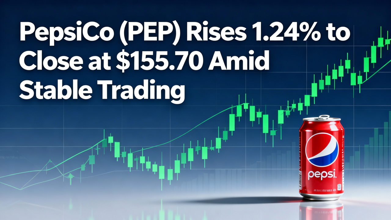 PepsiCo (PEP) Rises 1.24% to Close at $155.70 Amid Stable Trading