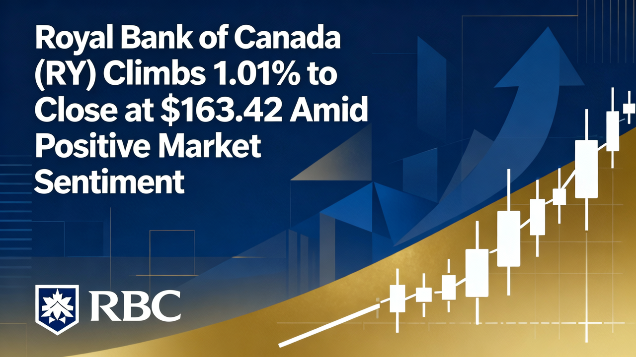 Royal Bank of Canada (RY) Climbs 1.01% to Close at $163.42 Amid Positive Market Sentiment