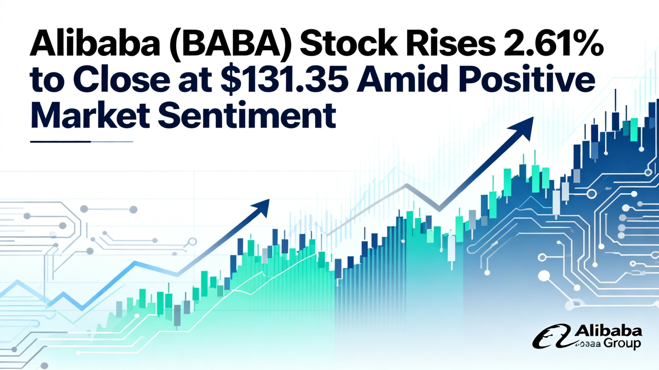 Alibaba (BABA) Stock Rises 2.61% to Close at $131.35 Amid Positive Market Sentiment