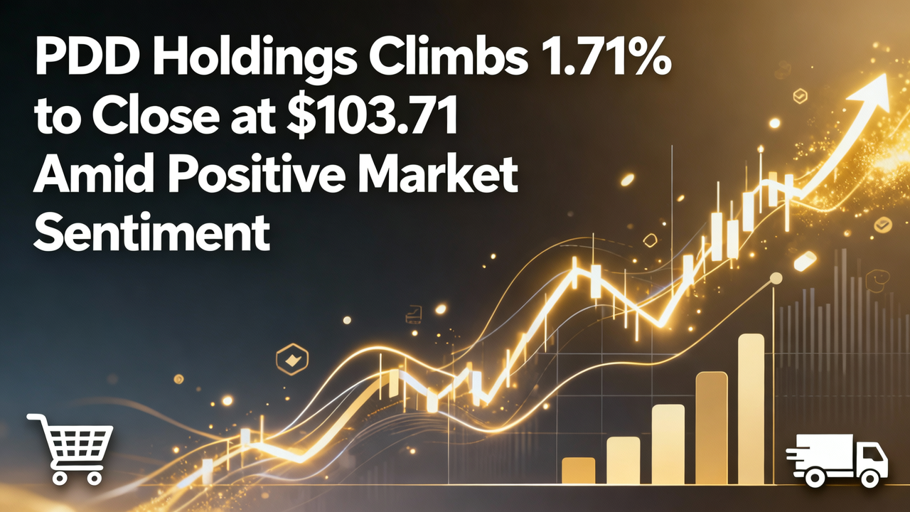 PDD Holdings Climbs 1.71% to Close at $103.71 Amid Positive Market Sentiment
