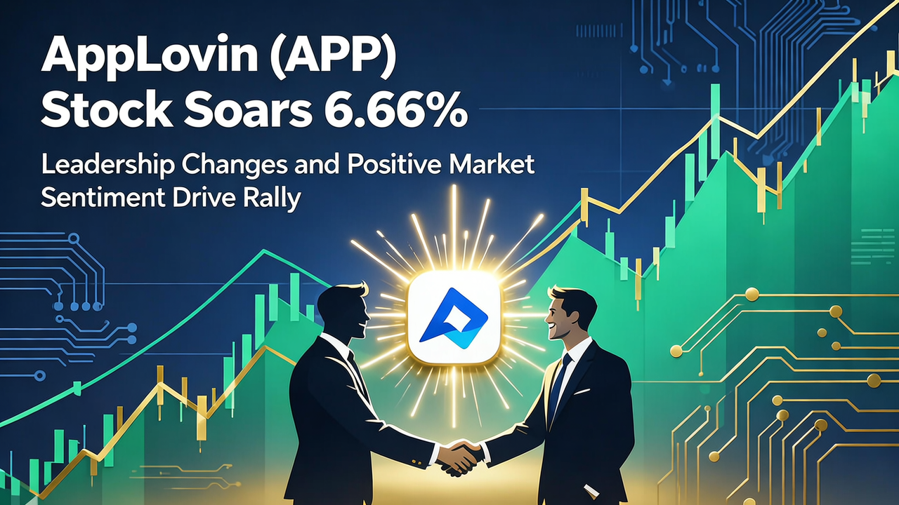 Applovin (APP) Stock Soars 6.66% on Leadership Changes and Positive Market Sentiment