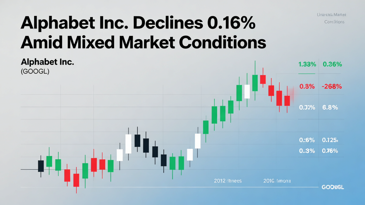Alphabet Inc. Declines 0.16% Amid Mixed Market Conditions