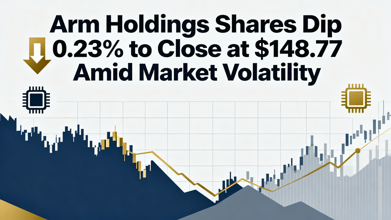 Arm Holdings Shares Dip 0.23% to Close at $148.77 Amid Market Volatility