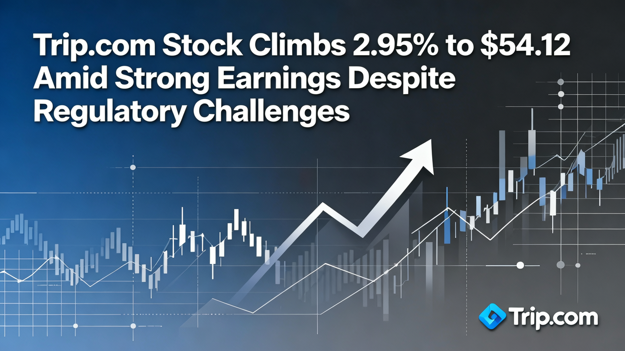 Trip.com Stock Climbs 2.95% to $54.12 Amid Strong Earnings Despite Regulatory Challenges