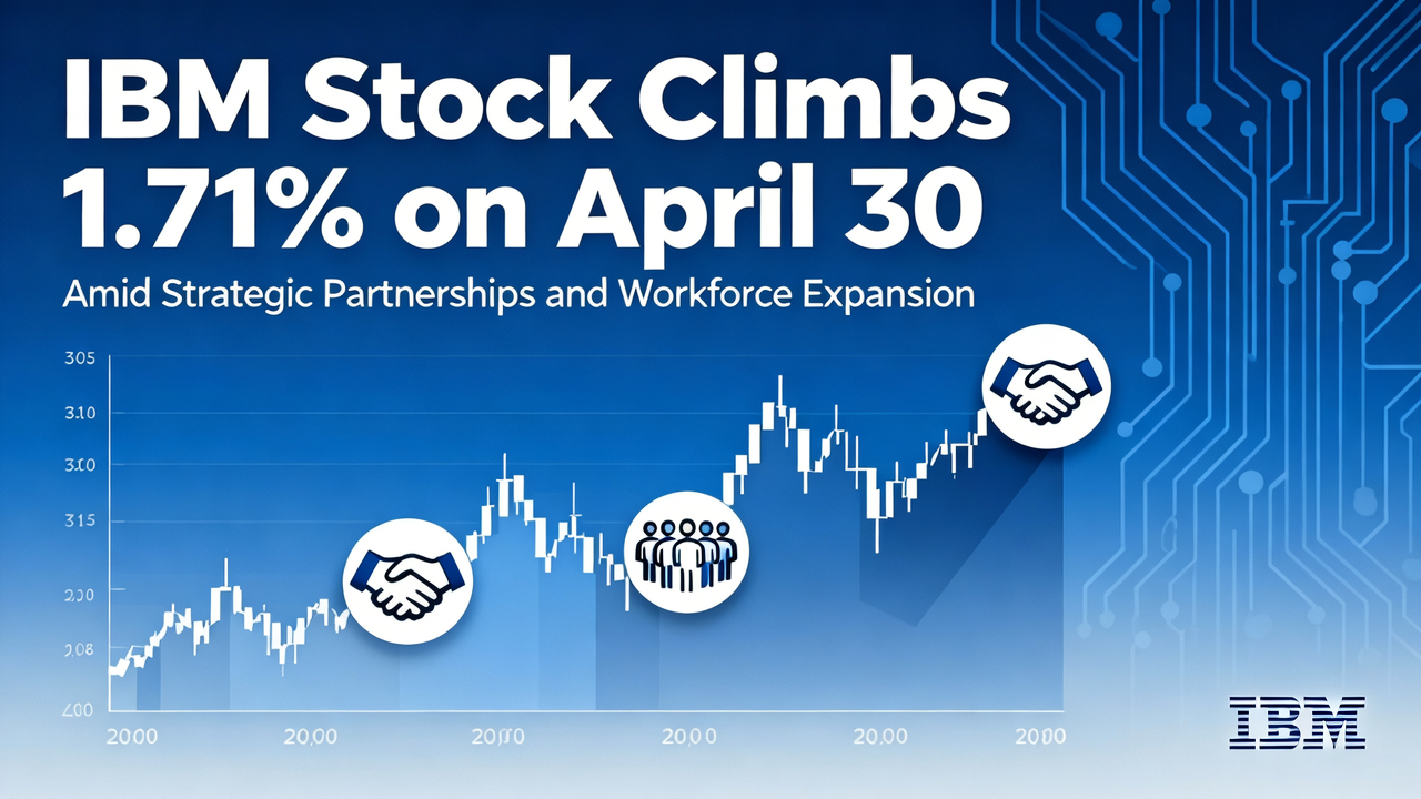 IBM Stock Climbs 1.71% on April 30 Amid Strategic Partnerships and Workforce Expansion