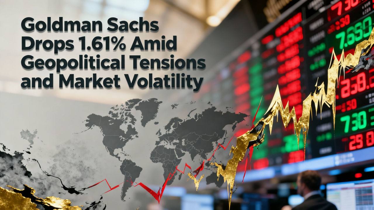 Goldman Sachs Drops 1.61% Amid Geopolitical Tensions and Market Volatility
