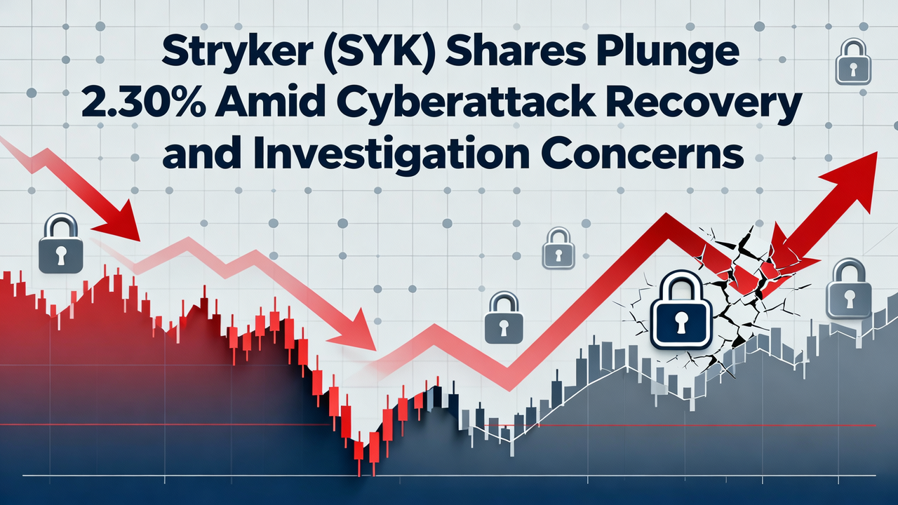Stryker (SYK) Shares Plunge 2.30% Amid Cyberattack Recovery and Investigation Concerns