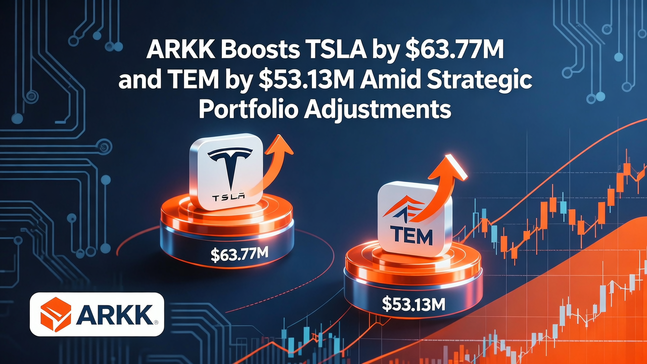 ARKK Boosts TSLA by $63.77M and TEM by $53.13M Amid Strategic Portfolio Adjustments