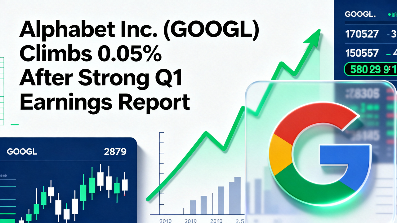 Alphabet Inc. (GOOGL) Climbs 0.05% After Strong Q1 Earnings Report