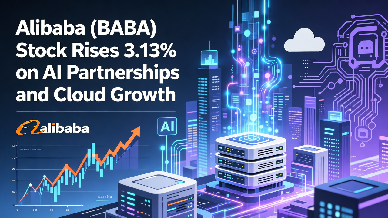 Alibaba (BABA) Stock Rises 3.13% on AI Partnerships and Cloud Growth