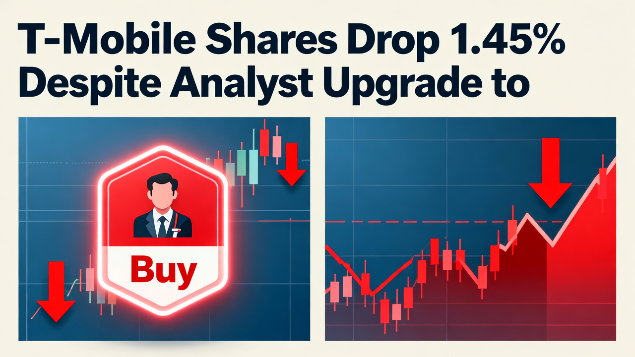T-Mobile Shares Drop 1.45% Despite Analyst Upgrade to 'Buy'