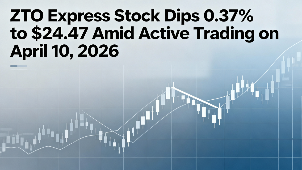 ZTO Express Stock Dips 0.37% to $24.47 Amid Active Trading on April 10, 2026