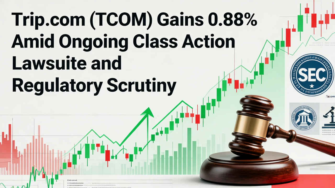Trip.com (TCOM) Gains 0.88% Amid Ongoing Class Action Lawsuit and Regulatory Scrutiny