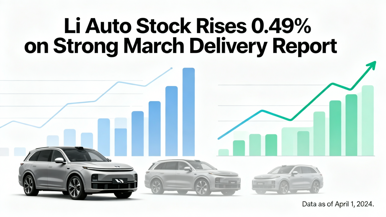 Li Auto Stock Rises 0.49% on Strong March Delivery Report