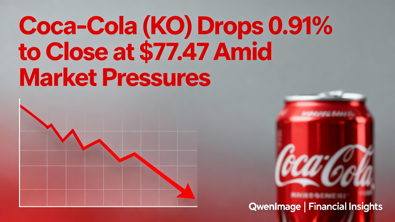 Coca-Cola (KO) Drops 0.91% to Close at $77.47 Amid Market Pressures