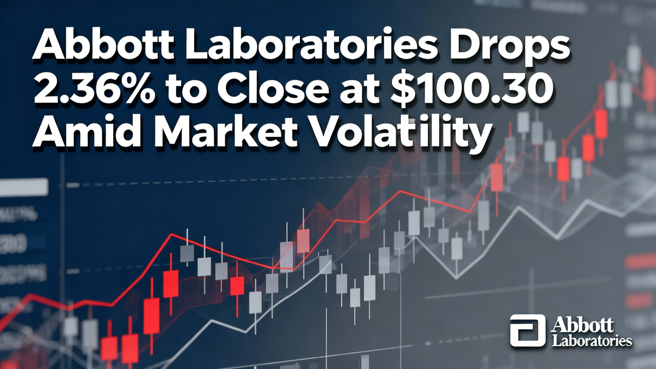 Abbott Laboratories Drops 2.36% to Close at $100.30 Amid Market Volatility