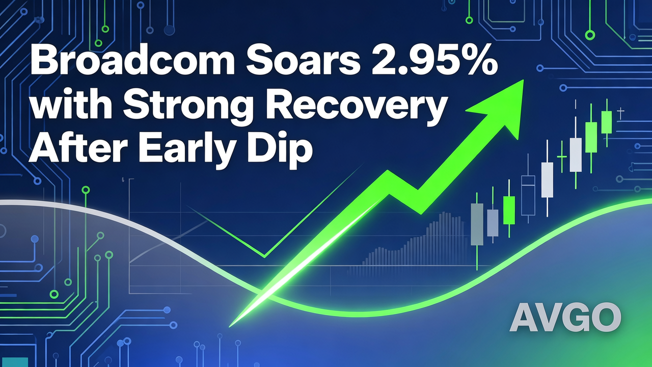 Broadcom Soars 2.95% with Strong Recovery After Early Dip