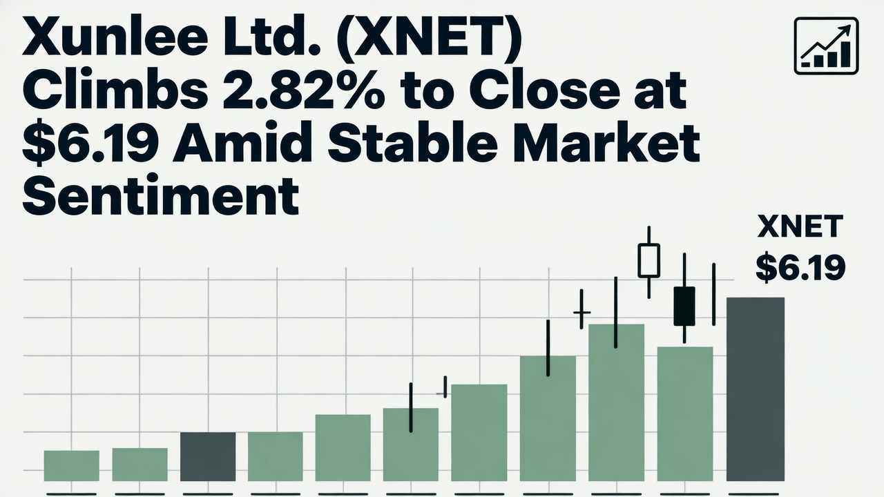 Xunlei Ltd. (XNET) Climbs 2.82% to Close at $6.19 Amid Stable Market Sentiment