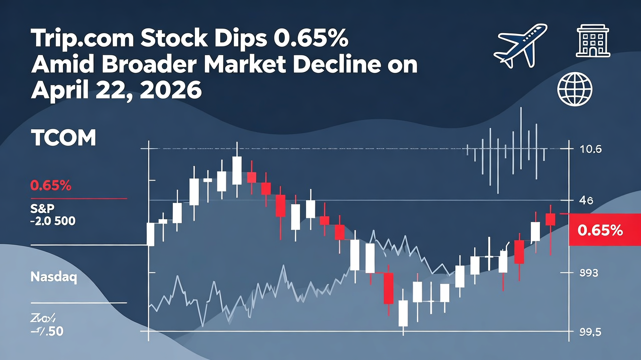 Trip.com Stock Dips 0.65% Amid Broader Market Decline on April 22, 2026