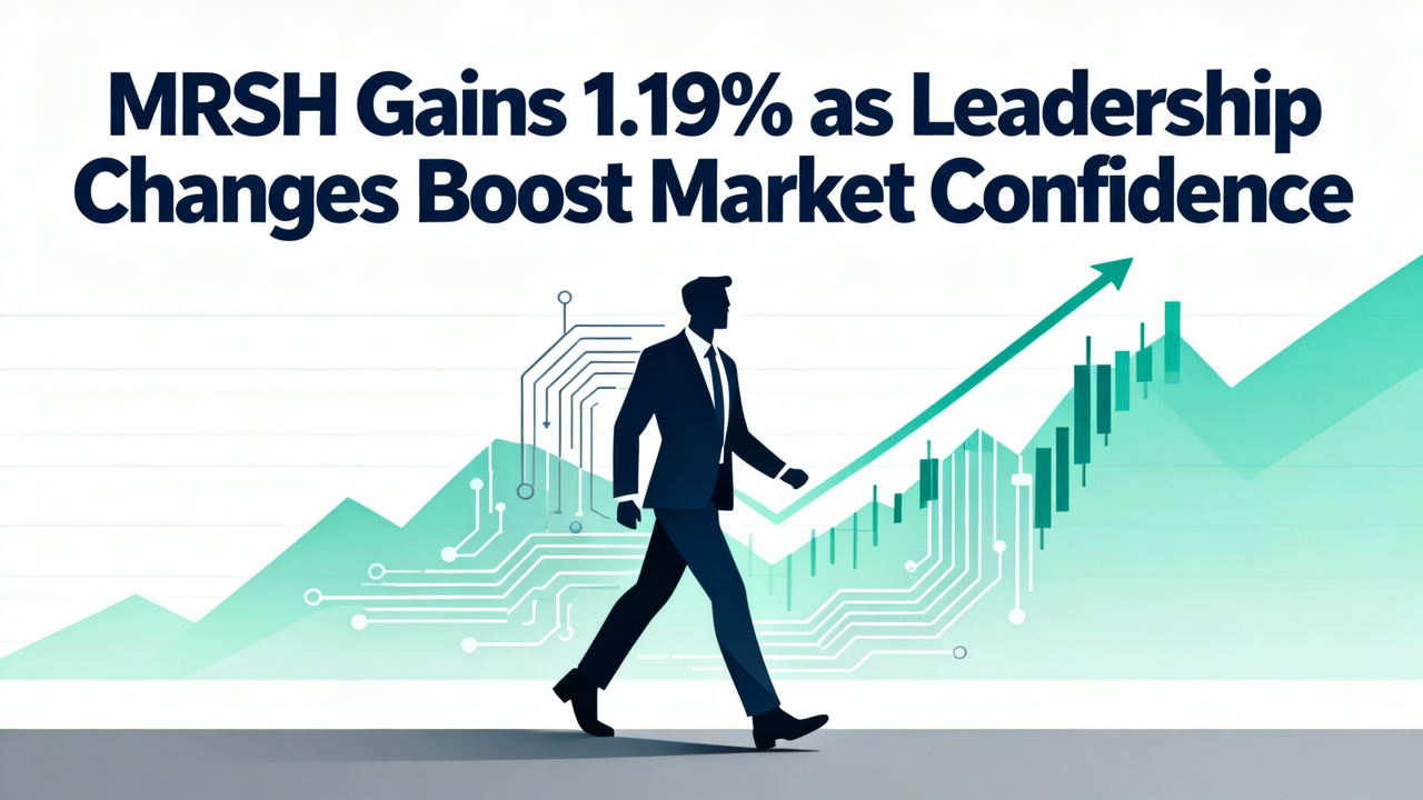 MRSH Gains 1.19% as Leadership Changes Boost Market Confidence