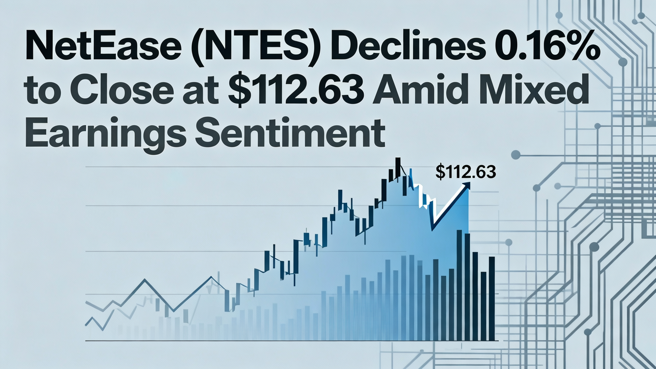 NetEase (NTES) Declines 0.16% to Close at $112.63 Amid Mixed Earnings Sentiment