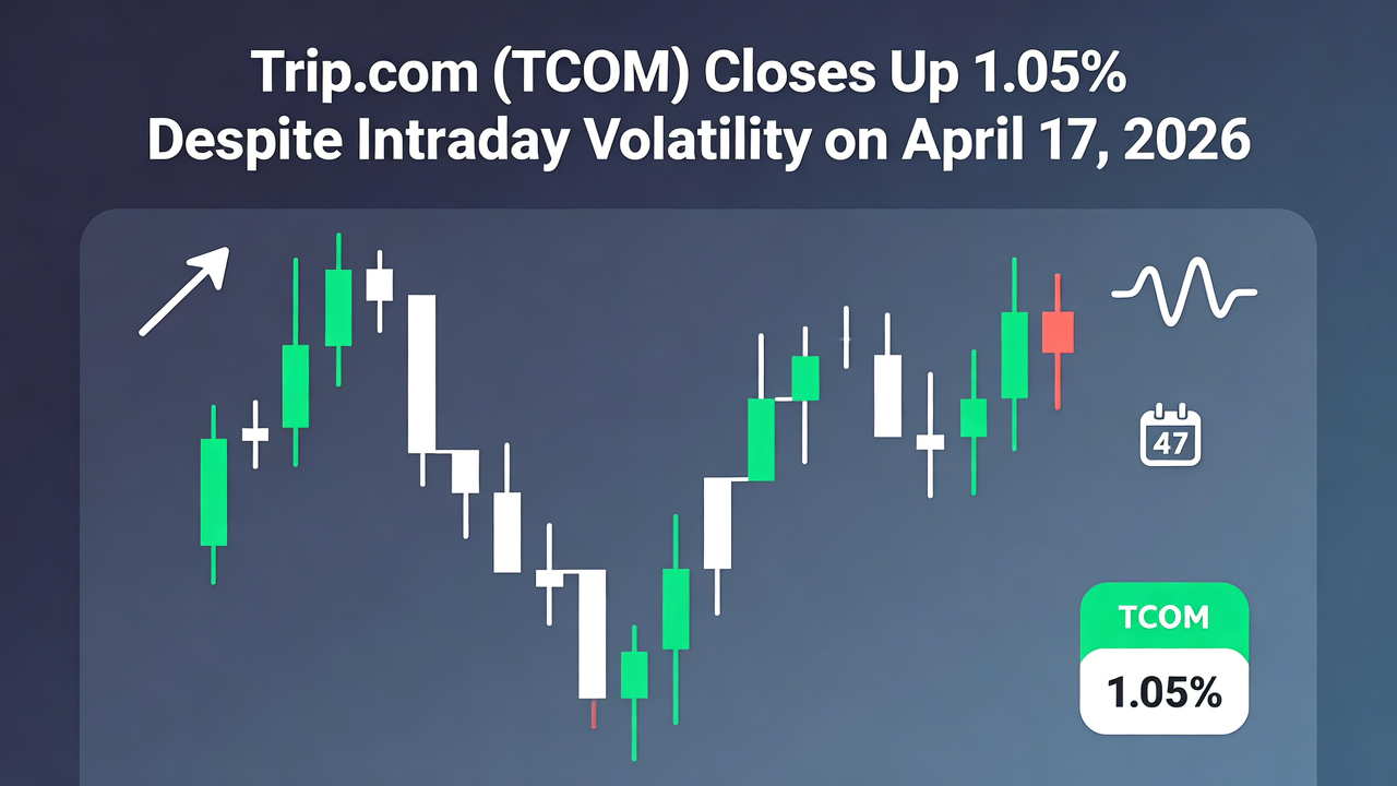 Trip.com (TCOM) Closes Up 1.05% Despite Intraday Volatility on April 17, 2026