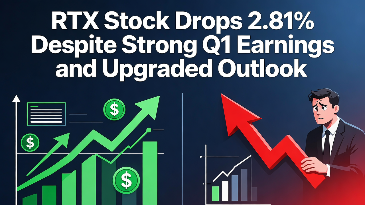 RTX Stock Drops 2.81% Despite Strong Q1 Earnings and Upgraded Outlook