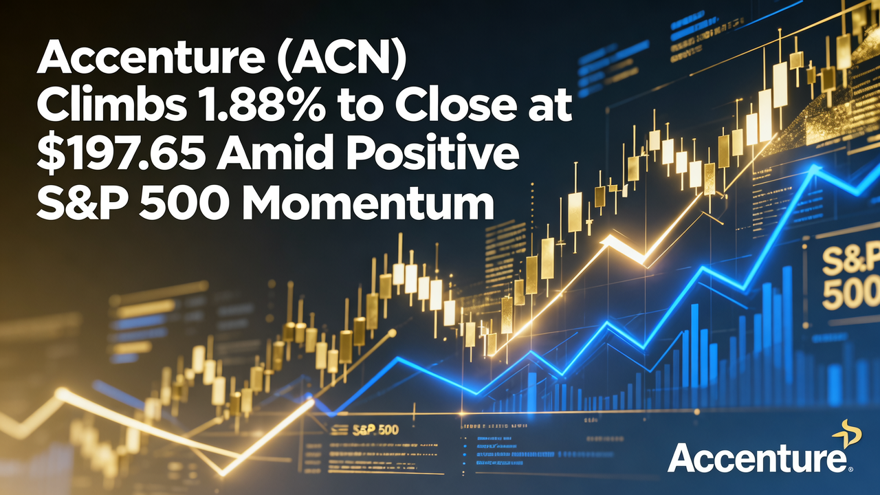 Accenture (ACN) Climbs 1.88% to Close at $197.65 Amid Positive S&P 500 Momentum