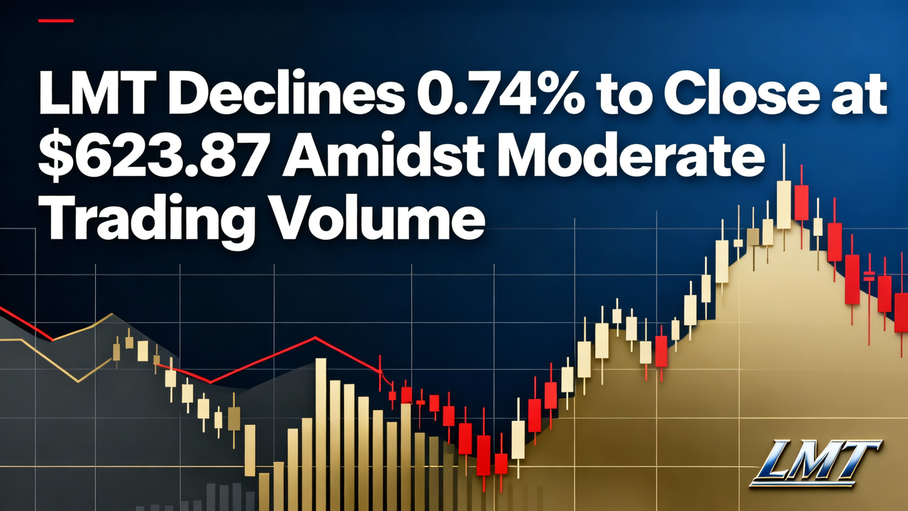 LMT Declines 0.74% to Close at $623.87 Amidst Moderate Trading Volume