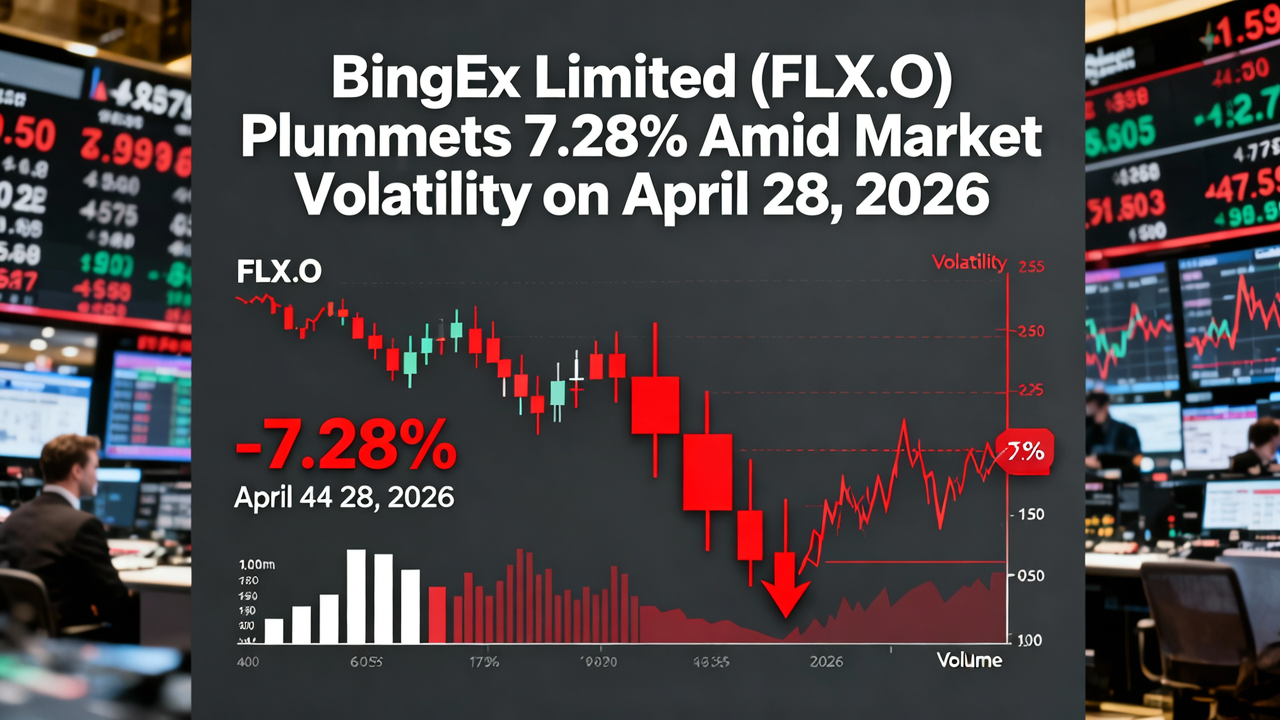 BingEx Limited (FLX.O) Plummets 7.28% Amid Market Volatility on April 28, 2026