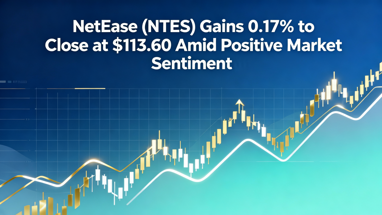 NetEase (NTES) Gains 0.17% to Close at $113.60 Amid Positive Market Sentiment