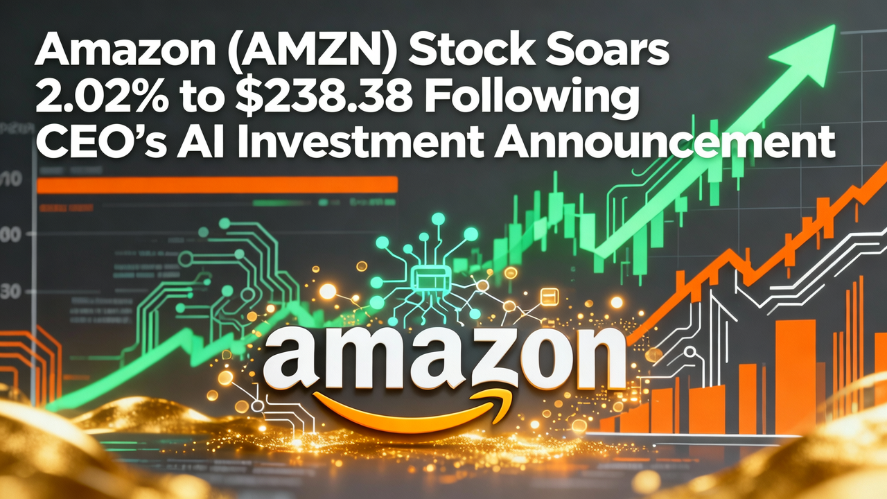 Amazon (AMZN) Stock Soars 2.02% to $238.38 Following CEO's AI Investment Announcement