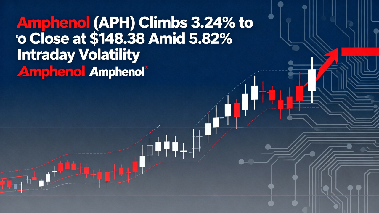 Amphenol (APH) Climbs 3.24% to Close at $148.38 Amid 5.82% Intraday Volatility