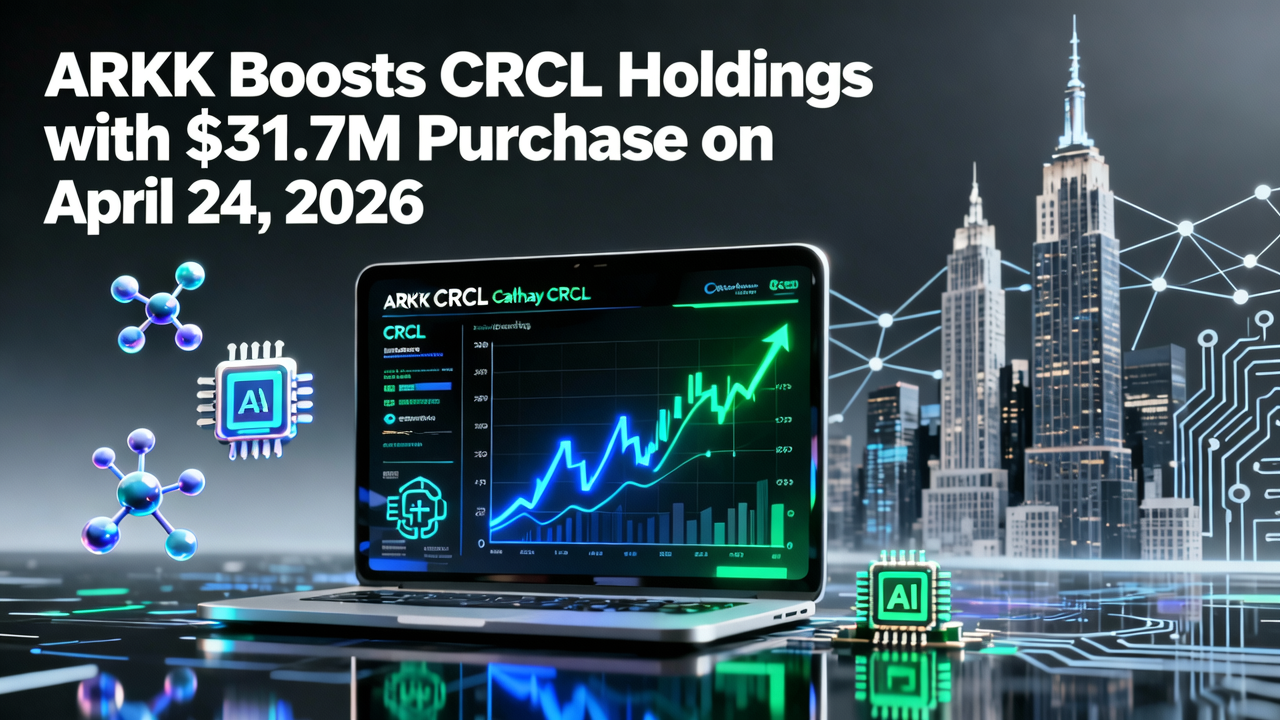 ARKK Boosts CRCL Holdings with $31.7M Purchase on April 24, 2026