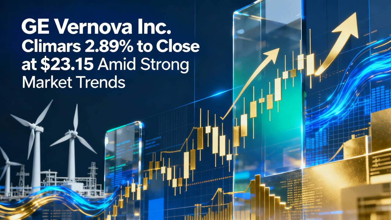 GE Vernova Inc. Climbs 2.89% to Close at $23.15 Amid Strong Market Trends