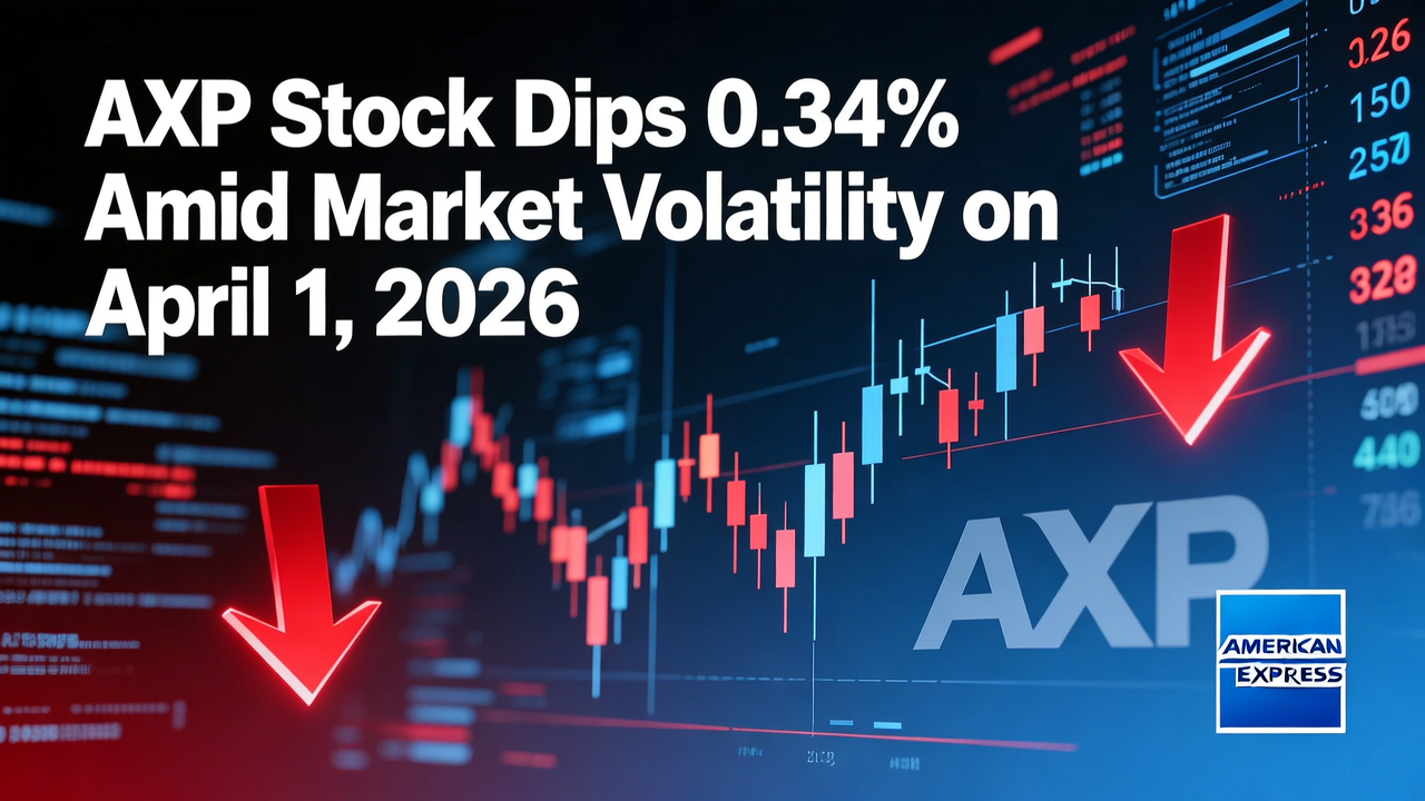 AXP Stock Dips 0.34% Amid Market Volatility on April 1, 2026