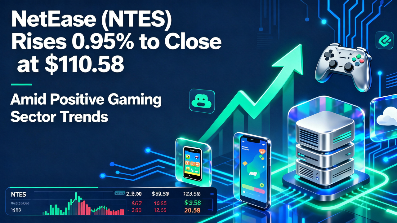 NetEase (NTES) Rises 0.95% to Close at $110.58 Amid Positive Gaming Sector Trends