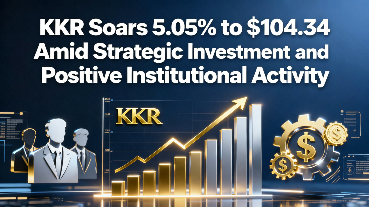 KKR Soars 5.05% to $104.34 Amid Strategic Investment and Positive Institutional Activity