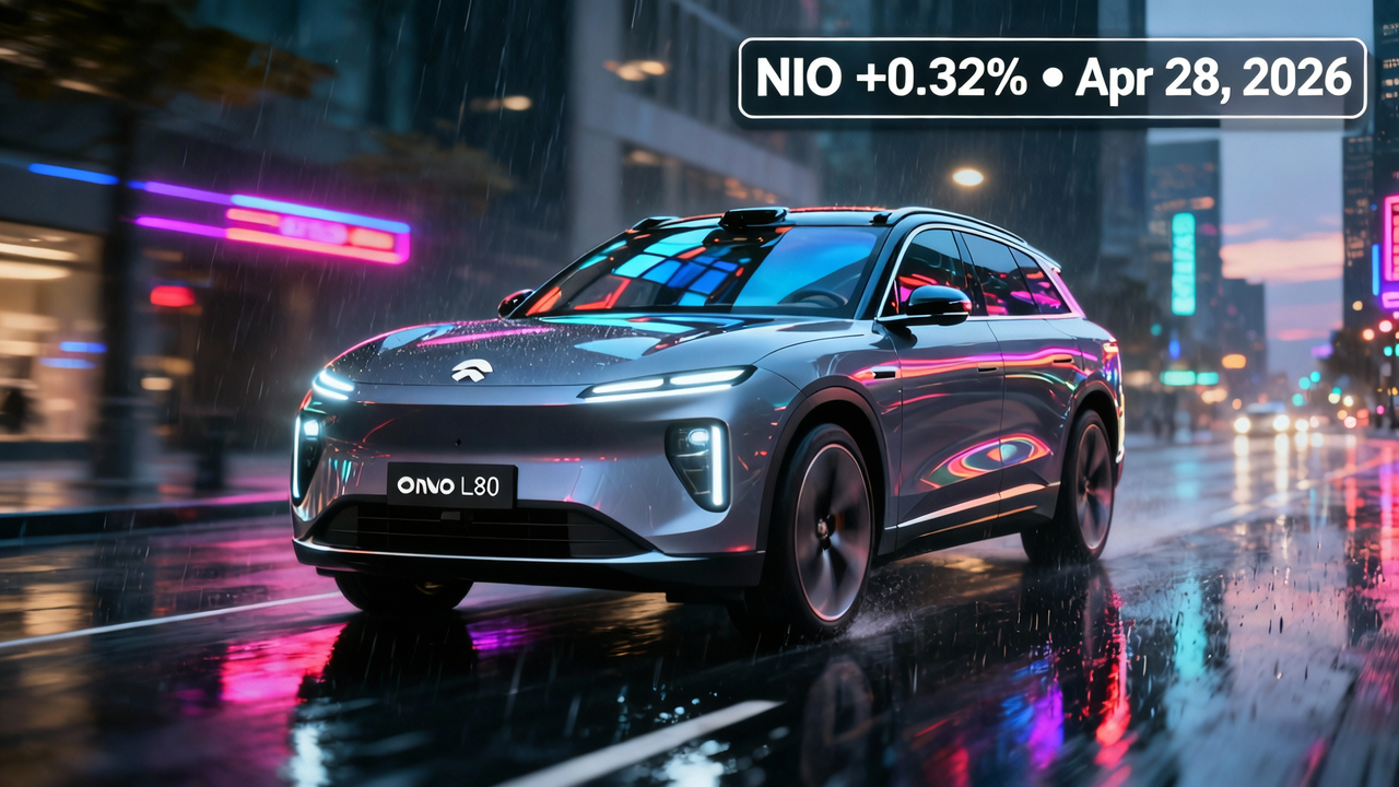 NIO Inc. Launches Onvo L80 SUV Amidst 0.32% Stock Gain on April 28, 2026