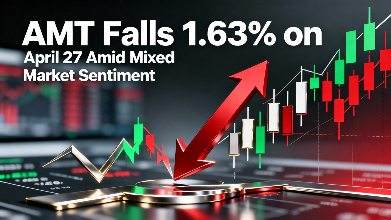 AMT Falls 1.63% on April 27 Amid Mixed Market Sentiment